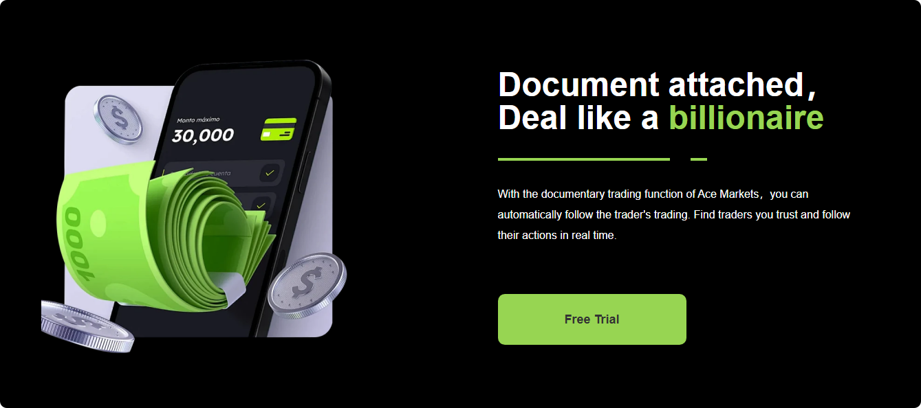 Ace Markets讓金融交易變簡單!跟單、贈金、返傭全拿捏!