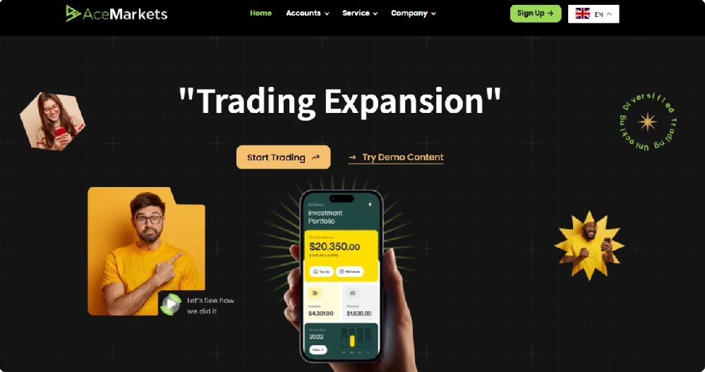 Ace Markets:打造全球領先的外彙及差價合約交易平台