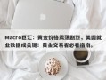 Macro巨汇：黄金价格震荡剧烈，美国就业数据成关键！黄金交易者必看指南。