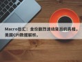Macro巨汇：金价剧烈波动背后的真相，美国CPI数据解析。