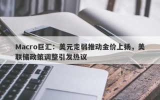 Macro巨汇：美元走弱推动金价上扬，美联储政策调整引发热议