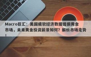 Macro巨汇：美国疲软经济数据提振黄金市场，未来黄金投资前景如何？解析市场走势！