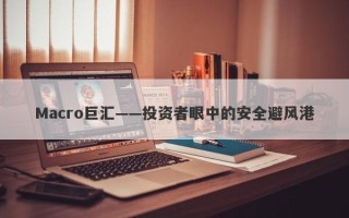 Macro巨汇——投资者眼中的安全避风港