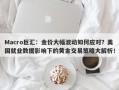 Macro巨汇：金价大幅波动如何应对？美国就业数据影响下的黄金交易策略大解析！