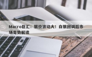 Macro巨汇：银价波动大！白银回调后市场走势解读