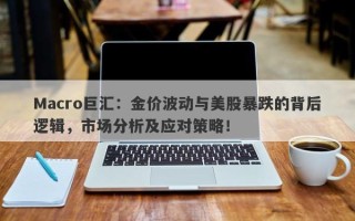 Macro巨汇：金价波动与美股暴跌的背后逻辑，市场分析及应对策略！