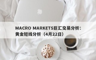 MACRO MARKETS巨汇交易分析：黄金短线分析（4月22日）