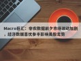 Macro巨汇：非农数据前夕市场波动加剧，经济数据喜忧参半影响美股走势