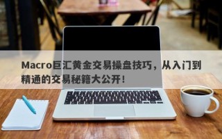 Macro巨汇黄金交易操盘技巧，从入门到精通的交易秘籍大公开！