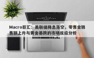 Macro巨汇：美联储降息落空，零售业销售额上升与黄金暴跌的市场反应分析
