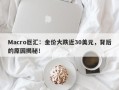 Macro巨汇：金价大跌近30美元，背后的原因揭秘！