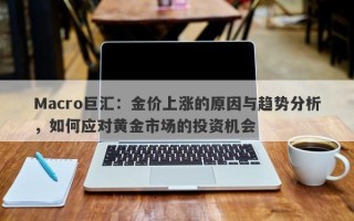 Macro巨汇：金价上涨的原因与趋势分析，如何应对黄金市场的投资机会