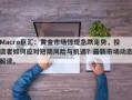 Macro巨汇：黄金市场惊现急跌走势，投资者如何应对短期风险与机遇？最新市场动态解读。