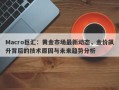 Macro巨汇：黄金市场最新动态，金价飙升背后的技术原因与未来趋势分析