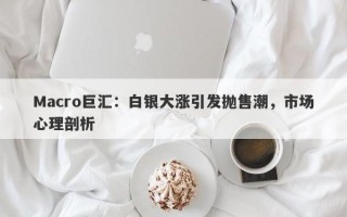 Macro巨汇：白银大涨引发抛售潮，市场心理剖析