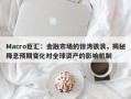 Macro巨汇：金融市场的惊涛骇浪，揭秘降息预期变化对全球资产的影响机制