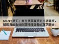 Macro巨汇：金价巨震背后的市场真相，解读当前金价动荡对投资者的真正影响！