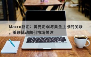 Macro巨汇：美元走弱与黄金上涨的关联，美联储动向引市场关注