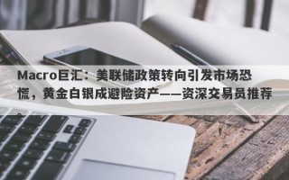 Macro巨汇：美联储政策转向引发市场恐慌，黄金白银成避险资产——资深交易员推荐。