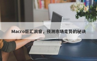 Macro巨汇洞察，预测市场走势的秘诀