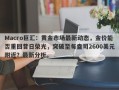 Macro巨汇：黄金市场最新动态，金价能否重回昔日荣光，突破至每盎司2600美元附近？最新分析。