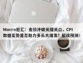 Macro巨汇：金价冲破关键关口，CPI数据走势是否助力多头大爆发？解读预测！