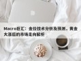 Macro巨汇：金价技术分析及预测，黄金大涨后的市场走向解析