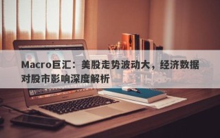 Macro巨汇：美股走势波动大，经济数据对股市影响深度解析