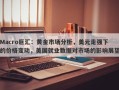 Macro巨汇：黄金市场分析，美元走强下的价格变动，美国就业数据对市场的影响展望