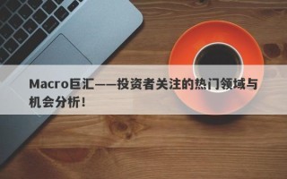 Macro巨汇——投资者关注的热门领域与机会分析！