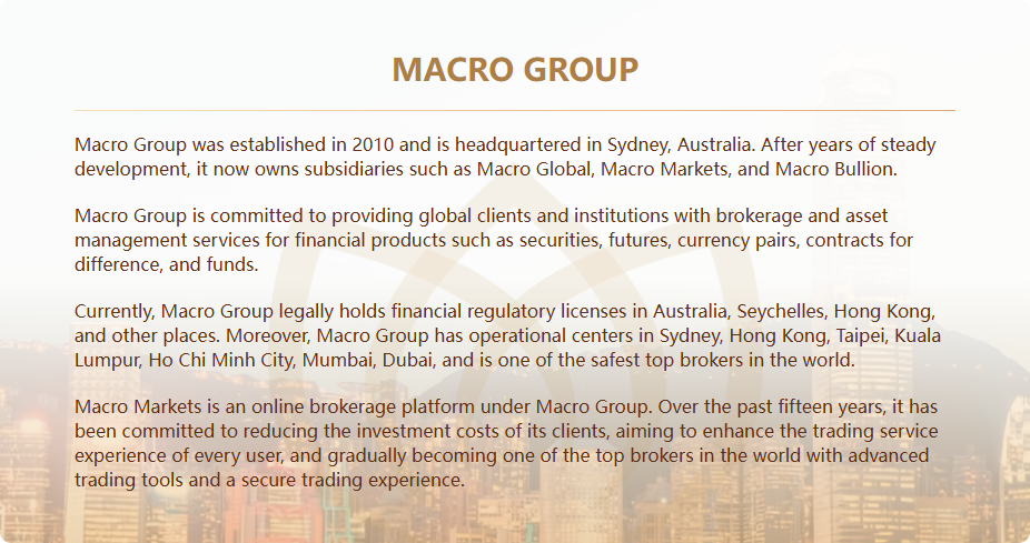 Macro Markets丰富交易产品矩阵，满足你的所有投资想象-第1张图片-Macro Global Markets巨汇
