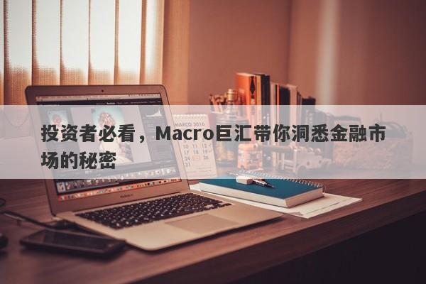 投资者必看，Macro巨汇带你洞悉金融市场的秘密-第1张图片-Macro Global Markets巨汇