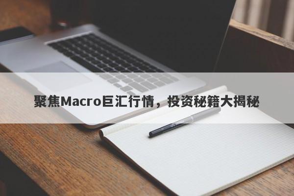 聚焦Macro巨汇行情，投资秘籍大揭秘-第1张图片-Macro Global Markets巨汇