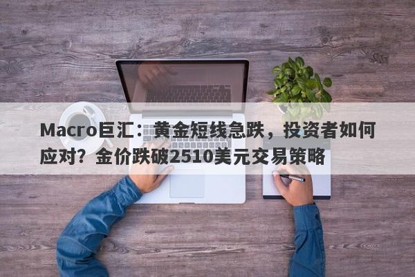 Macro巨汇：黄金短线急跌，投资者如何应对？金价跌破2510美元交易策略-第1张图片-Macro Global Markets巨汇
