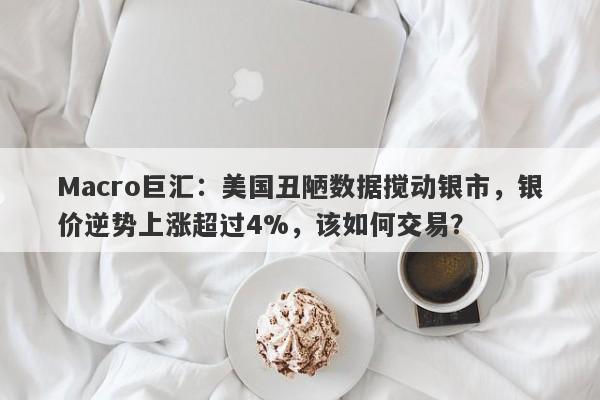 Macro巨汇：美国丑陋数据搅动银市，银价逆势上涨超过4%，该如何交易？-第1张图片-Macro Global Markets巨汇