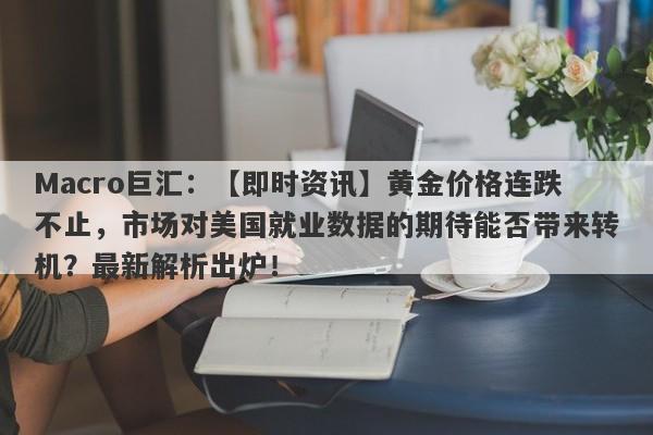 Macro巨汇：【即时资讯】黄金价格连跌不止，市场对美国就业数据的期待能否带来转机？最新解析出炉！-第1张图片-Macro Global Markets巨汇