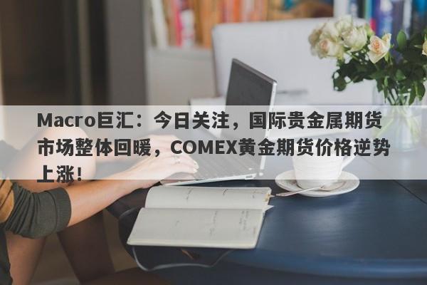 Macro巨汇：今日关注，国际贵金属期货市场整体回暖，COMEX黄金期货价格逆势上涨！-第1张图片-Macro Global Markets巨汇