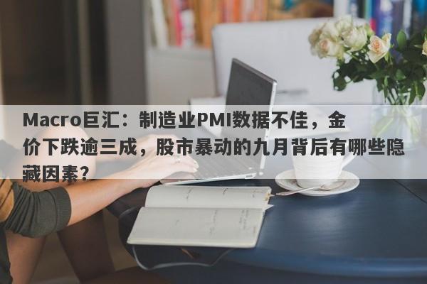 Macro巨汇：制造业PMI数据不佳，金价下跌逾三成，股市暴动的九月背后有哪些隐藏因素？-第1张图片-Macro Global Markets巨汇