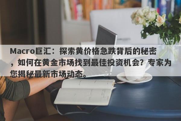 Macro巨汇：探索黄价格急跌背后的秘密，如何在黄金市场找到最佳投资机会？专家为您揭秘最新市场动态。-第1张图片-Macro Global Markets巨汇