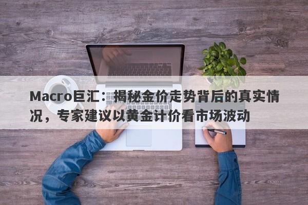 Macro巨汇：揭秘金价走势背后的真实情况，专家建议以黄金计价看市场波动-第1张图片-Macro Global Markets巨汇