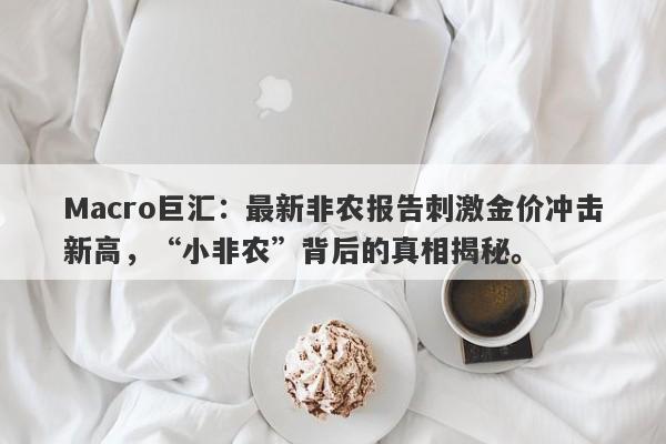 Macro巨汇：最新非农报告刺激金价冲击新高，“小非农”背后的真相揭秘。-第1张图片-Macro Global Markets巨汇
