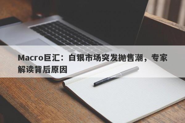 Macro巨汇：白银市场突发抛售潮，专家解读背后原因-第1张图片-Macro Global Markets巨汇
