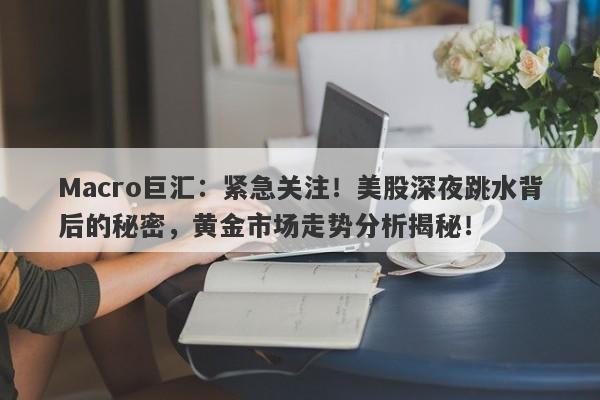 Macro巨汇：紧急关注！美股深夜跳水背后的秘密，黄金市场走势分析揭秘！-第1张图片-Macro Global Markets巨汇