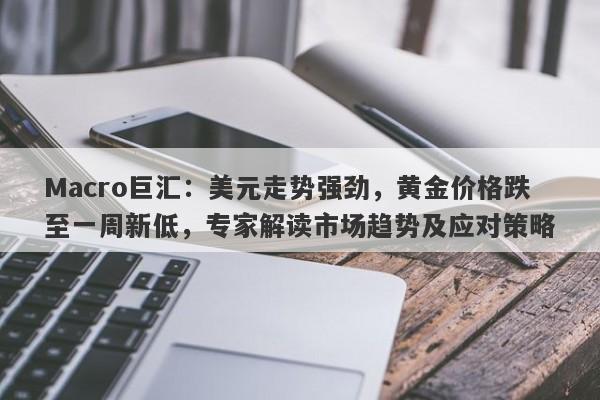 Macro巨汇：美元走势强劲，黄金价格跌至一周新低，专家解读市场趋势及应对策略-第1张图片-Macro Global Markets巨汇