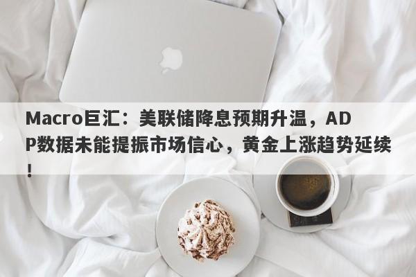 Macro巨汇：美联储降息预期升温，ADP数据未能提振市场信心，黄金上涨趋势延续！-第1张图片-Macro Global Markets巨汇