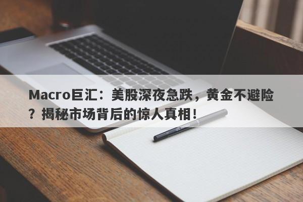Macro巨汇：美股深夜急跌，黄金不避险？揭秘市场背后的惊人真相！-第1张图片-Macro Global Markets巨汇