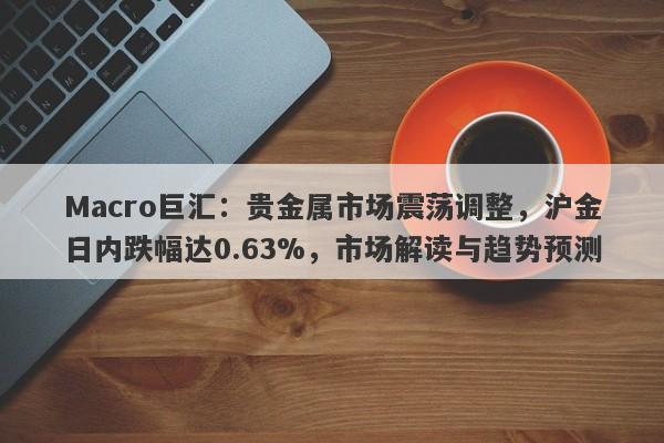 Macro巨汇：贵金属市场震荡调整，沪金日内跌幅达0.63%，市场解读与趋势预测-第1张图片-Macro Global Markets巨汇