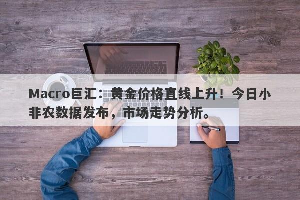 Macro巨汇：黄金价格直线上升！今日小非农数据发布，市场走势分析。-第1张图片-Macro Global Markets巨汇