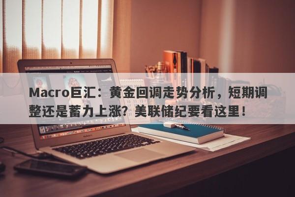 Macro巨汇：黄金回调走势分析，短期调整还是蓄力上涨？美联储纪要看这里！-第1张图片-Macro Global Markets巨汇