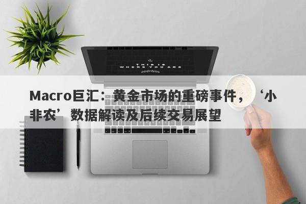 Macro巨汇：黄金市场的重磅事件，‘小非农’数据解读及后续交易展望-第1张图片-Macro Global Markets巨汇